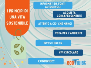 i principi per vivere una vita sostenibile